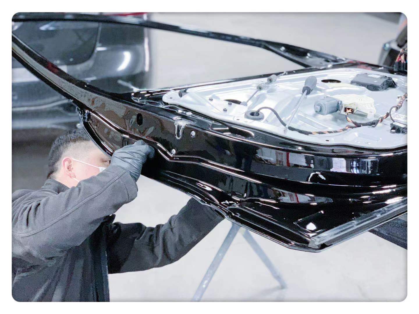 车门维修 原厂零件 专业技师-时代车行 Full-Service Auto Body Repairs